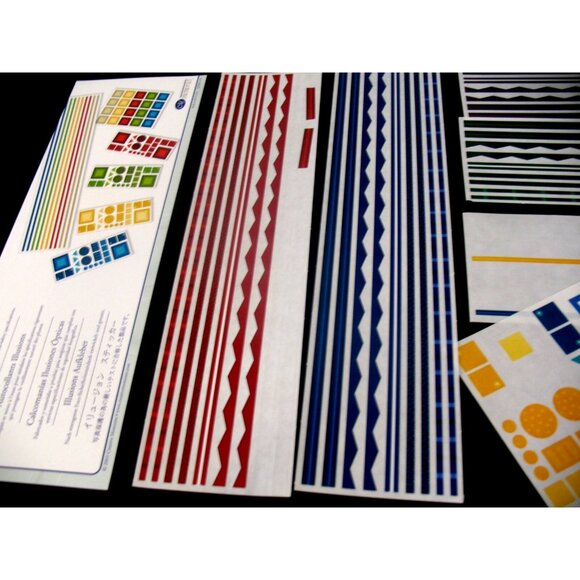 Creative Memories Lot Stickers, Dimensions, Illusions, Mrs. Grossman Gr Lengths - Picture 7 of 8